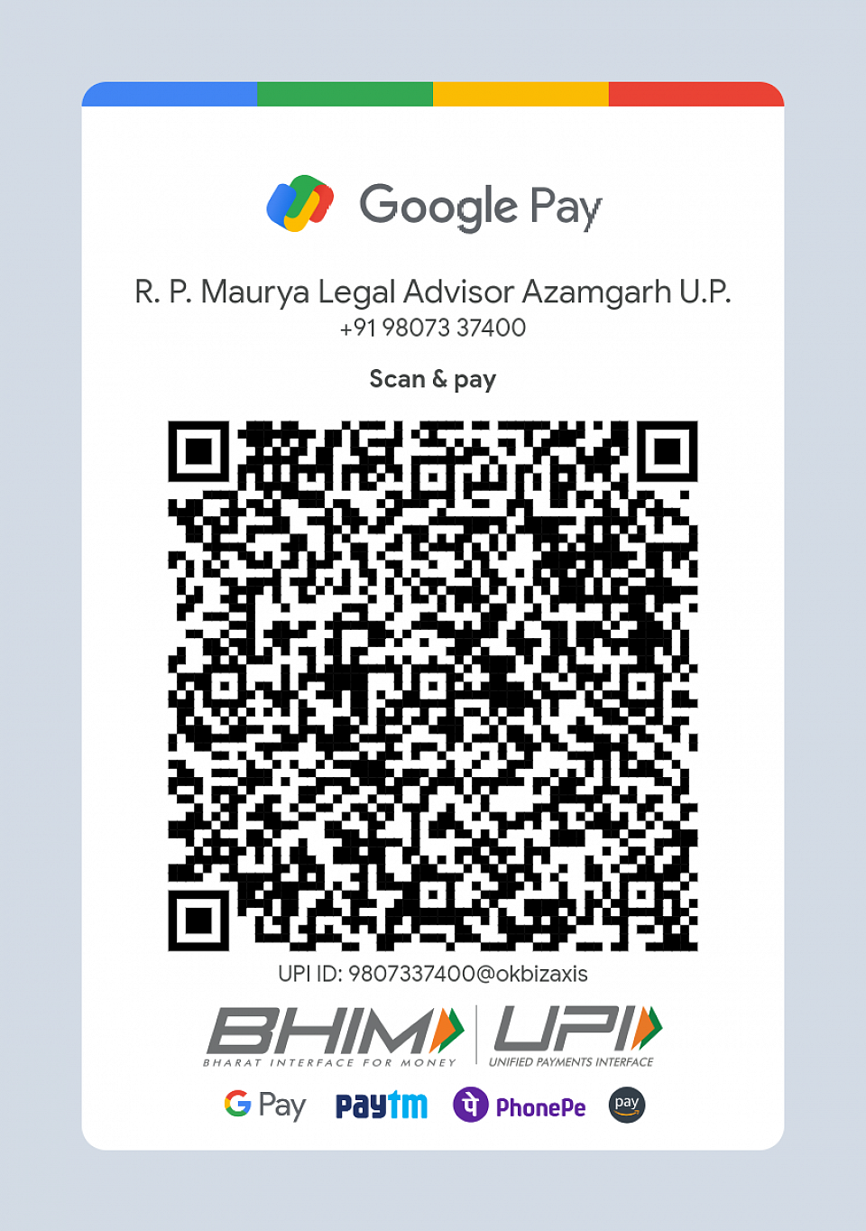 Payment QR