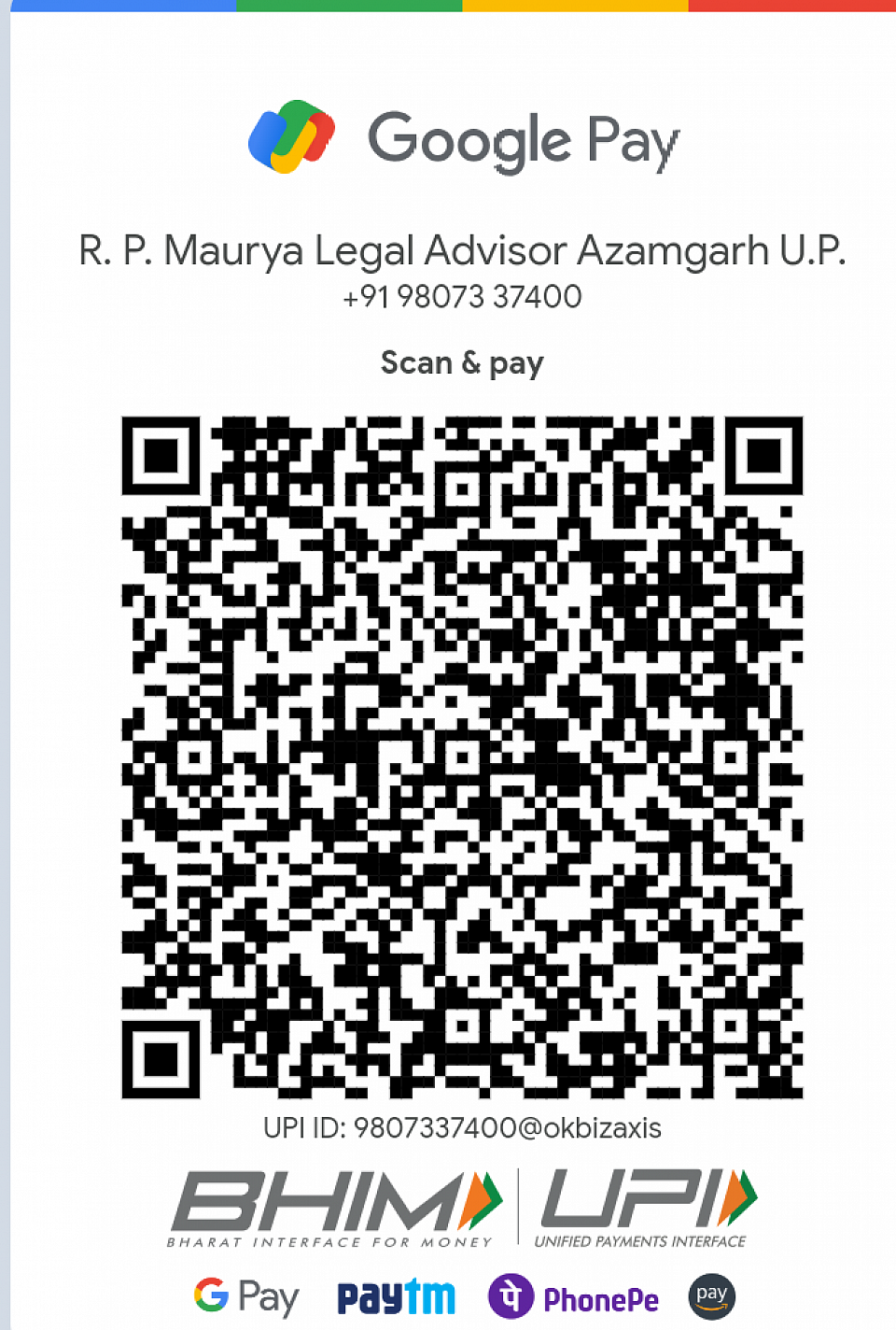Payment QR